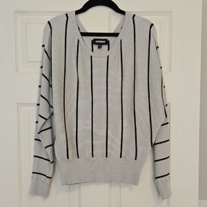 Express Long Sleeved Ribbed Sweatee